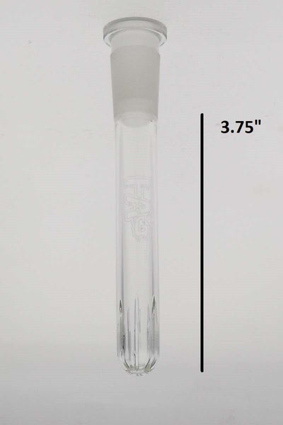 TAG -18/14MM Closed End Rounded Showerhead Downstem