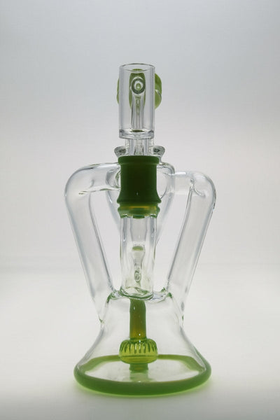 TAG - 9.5" Super Slit Donut Dual Arm Recycler (14MM Female)