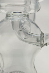 TAG - 8" Recycling Stacked Bellow Ball Bent Neck with Super Slit Puck Diffuser (14MM Female)