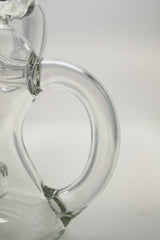 TAG - 8" Recycling Stacked Bellow Ball Bent Neck with Super Slit Puck Diffuser (14MM Female)
