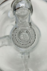 TAG - 8" Recycling Stacked Bellow Ball Bent Neck with Super Slit Puck Diffuser (14MM Female)