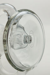 TAG - 8" Recycling Stacked Bellow Ball Bent Neck with Super Slit Puck Diffuser (14MM Female)