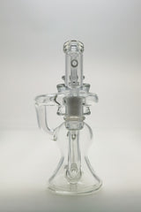 TAG - 8" Recycling Stacked Bellow Ball Bent Neck with Super Slit Puck Diffuser (14MM Female)