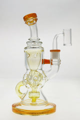TAG - 8.5" Faberge Egg Klein Incycler (Recycler) w/ Super Slit Puck (14MM Female)
