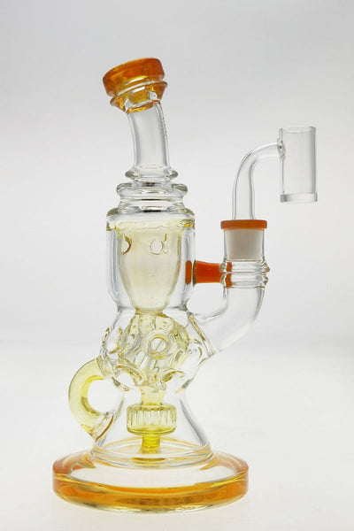 *CLEARANCE* TAG - 8.5" Faberge Egg Klein Incycler (Recycler) w/ Super Slit Puck (14MM Female)