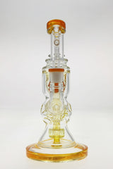 TAG - 8.5" Faberge Egg Klein Incycler (Recycler) w/ Super Slit Puck (14MM Female)