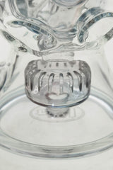 TAG - 8.5" Faberge Egg Klein Incycler (Recycler) w/ Super Slit Puck (14MM Female)
