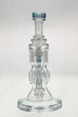 TAG - 8.5" Faberge Egg Klein Incycler (Recycler) w/ Super Slit Puck (14MM Female)
