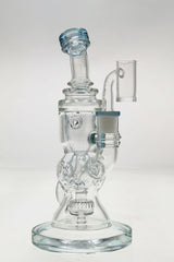 TAG - 8.5" Faberge Egg Klein Incycler (Recycler) w/ Super Slit Puck (14MM Female)