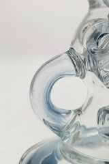 TAG - 8.5" Faberge Egg Klein Incycler (Recycler) w/ Super Slit Puck (14MM Female)