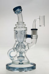 TAG - 8.5" Faberge Egg Klein Incycler (Recycler) w/ Super Slit Puck (14MM Female)