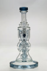TAG - 8.5" Faberge Egg Klein Incycler (Recycler) w/ Super Slit Puck (14MM Female)