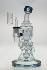 TAG - 8.5" Faberge Egg Klein Incycler (Recycler) w/ Super Slit Puck (14MM Female)