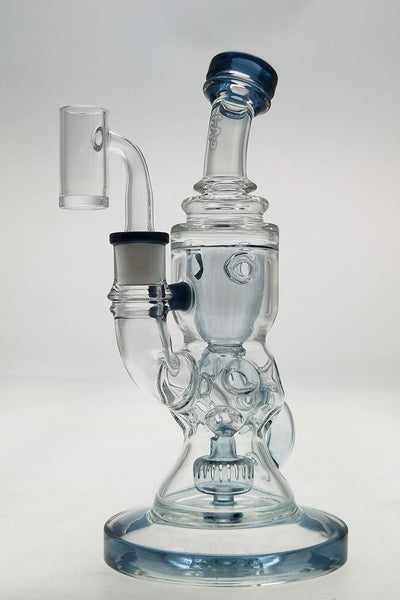 *CLEARANCE* TAG - 8.5" Faberge Egg Klein Incycler (Recycler) w/ Super Slit Puck (14MM Female)