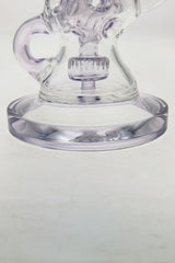 TAG - 8.5" Faberge Egg Klein Incycler (Recycler) w/ Super Slit Puck (14MM Female)