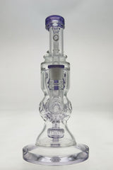 TAG - 8.5" Faberge Egg Klein Incycler (Recycler) w/ Super Slit Puck (14MM Female)