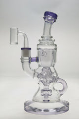 TAG - 8.5" Faberge Egg Klein Incycler (Recycler) w/ Super Slit Puck (14MM Female)