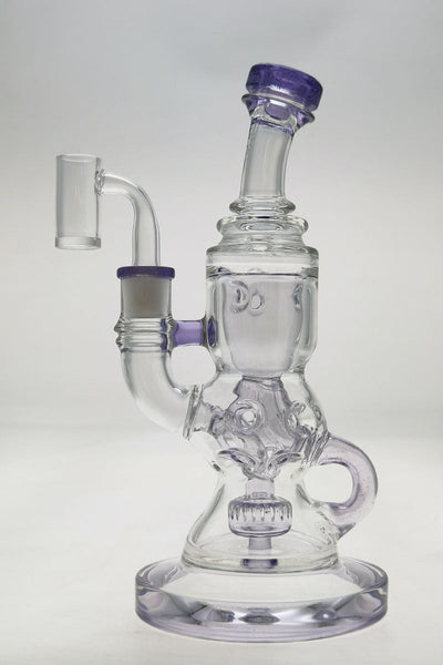 *CLEARANCE* TAG - 8.5" Faberge Egg Klein Incycler (Recycler) w/ Super Slit Puck (14MM Female)