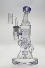 TAG - 8.5" Faberge Egg Klein Incycler (Recycler) w/ Super Slit Puck (14MM Female)