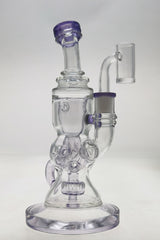 TAG - 8.5" Faberge Egg Klein Incycler (Recycler) w/ Super Slit Puck (14MM Female)