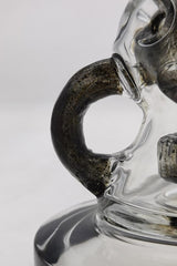 TAG - 8.5" Faberge Egg Klein Incycler (Recycler) w/ Super Slit Puck (14MM Female)