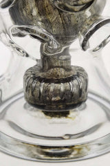 TAG - 8.5" Faberge Egg Klein Incycler (Recycler) w/ Super Slit Puck (14MM Female)