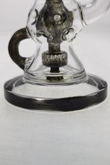 TAG - 8.5" Faberge Egg Klein Incycler (Recycler) w/ Super Slit Puck (14MM Female)