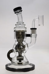 TAG - 8.5" Faberge Egg Klein Incycler (Recycler) w/ Super Slit Puck (14MM Female)