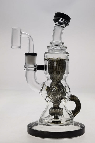 *CLEARANCE* TAG - 8.5" Faberge Egg Klein Incycler (Recycler) w/ Super Slit Puck (14MM Female)