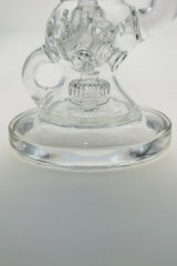 TAG - 8.5" Faberge Egg Klein Incycler (Recycler) w/ Super Slit Puck (14MM Female)