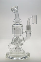 TAG - 8.5" Faberge Egg Klein Incycler (Recycler) w/ Super Slit Puck (14MM Female)