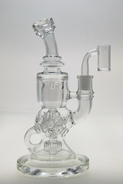 *CLEARANCE* TAG - 8.5" Faberge Egg Klein Incycler (Recycler) w/ Super Slit Puck (14MM Female)