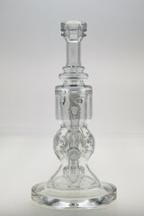 TAG - 8.5" Faberge Egg Klein Incycler (Recycler) w/ Super Slit Puck (14MM Female)