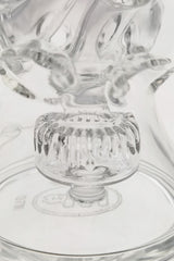 TAG - 8.5" Faberge Egg Klein Incycler (Recycler) w/ Super Slit Puck (14MM Female)
