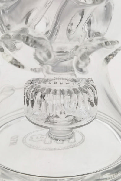 *CLEARANCE* TAG - 8.5" Faberge Egg Klein Incycler (Recycler) w/ Super Slit Puck (14MM Female)