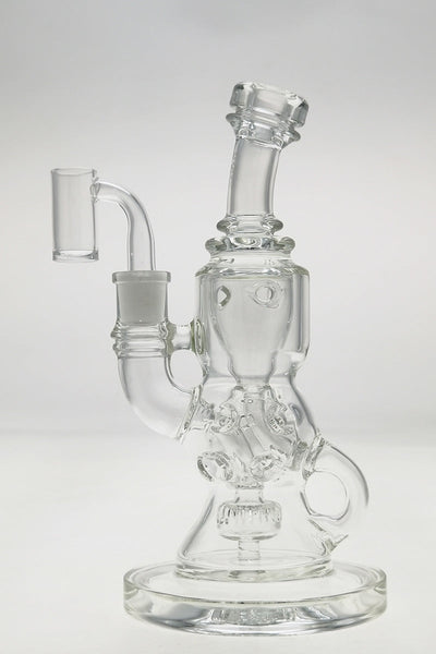 *CLEARANCE* TAG - 8.5" Faberge Egg Klein Incycler (Recycler) w/ Super Slit Puck (14MM Female)