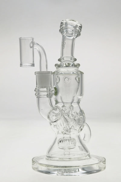 *CLEARANCE* TAG - 8.5" Faberge Egg Klein Incycler (Recycler) w/ Super Slit Puck (14MM Female)