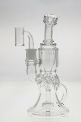 TAG - 9.5" Faberge Egg Klein Recycler With Bellow Base (14MM Female)