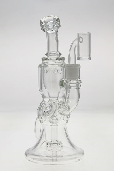 TAG - 9.5" Faberge Egg Klein Recycler With Bellow Base (14MM Female)