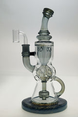 TAG - 12" Faberge Egg Klein Incycler (Recycler) (14MM Female)