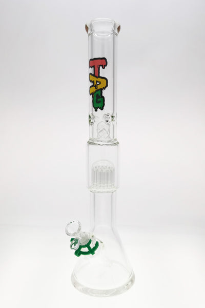 TAG - 19" Fixed 16-Arm Tree Beaker 50x7MM - 18/14MM Downstem (4.50")