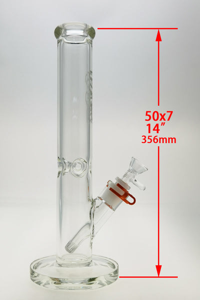 TAG - 14" Straight Tube 50x7MM - 18/14MM Downstem (4.00")