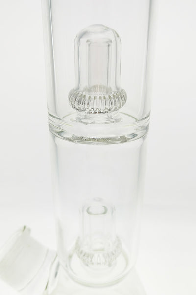 TAG - 20" Double Super Slit UFO Beaker 50x7MM - 18/14MM Downstem