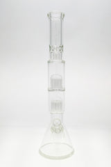 TAG - 20" Double Fixed 16 Arm Tree Beaker 50x7MM - 28/18MM Downstem (4.75")