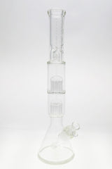 TAG - 20" Double Fixed 16 Arm Tree Beaker 50x7MM - 28/18MM Downstem (4.75")