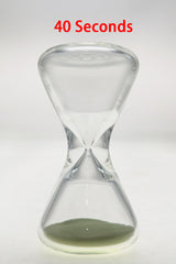 TAG - 3.5" Hour Glass with Glow in the Dark Sand