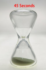 TAG - 3.5" Hour Glass with Glow in the Dark Sand