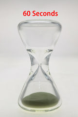 TAG - 3.5" Hour Glass with Glow in the Dark Sand