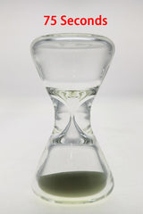 TAG - 3.5" Hour Glass with Glow in the Dark Sand