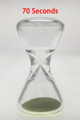 TAG - 3.5" Hour Glass with Glow in the Dark Sand